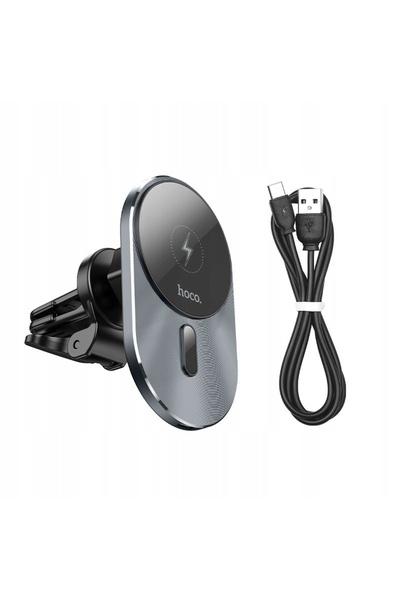 NO BRAND Suport auto MagSafe 15W pentru grila de ventilație cu încărcare rapi...
