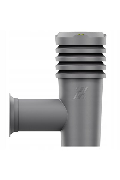 NO BRAND Șemineu de ventilație lateral, de perete, cu ieșire de aer de 110 mm...