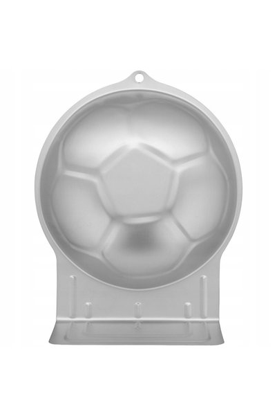 NO BRAND Formă semirotundă pentru copt tort în formă de minge de fotbal, 20 c...