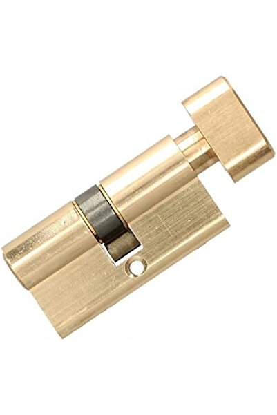 NO BRAND Butuc de ușă 35x40 mm din alamă + 3 chei