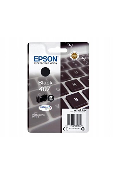 EPSON Tuș 407 Negru C13T07U140 41,2 ml
