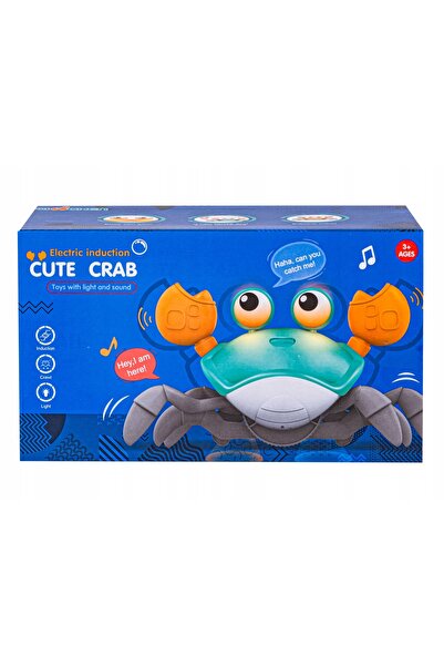 ChRLD Crab târâtor care evadează, Jucărie interactivă, Se aprinde, Redă melod...