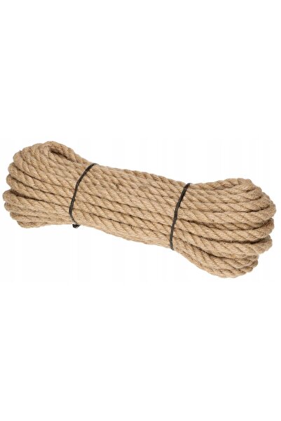 NO BRAND Frânghie de iută 12 MM x 30 M, torsadată