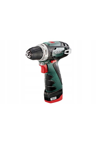 Metabo Șurubelniță electrică Powermaxx BS Basic, set cu 2 acumulatori de 2.0A...