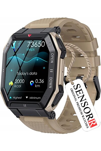 NO BRAND Smartwatch Sensorr SK55-2024KH LIMBA POLOWĂ negru
