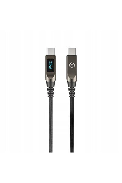 NO BRAND Cablu USB-C - USB-C Încărcare rapidă BLAVEC PD 240 W Afișaj LED 1,2 m