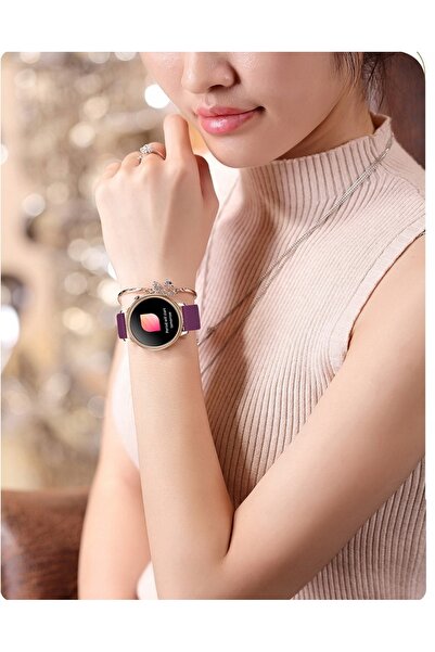 NO BRAND Ceas de damă Sensorr Smartwatch monitor ritm cardiac monitor tensiun...