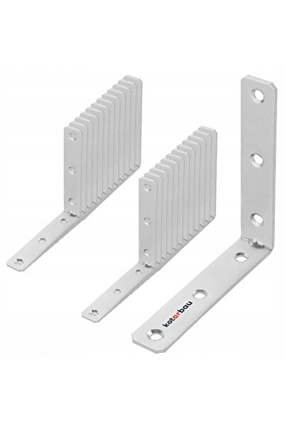 NO BRAND 25x COLȚAR DE CONECTARE ÎNTĂRIT CIESIELSKI 10x10x2cm PERFORAT
