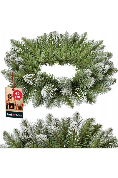 NO BRAND CORONĂ DE CRĂCIUN DECOR DE CRĂCIUN DE ADVENT PENTRU UȘĂ ȘI MASĂ CORO...