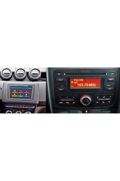 NO BRAND SISTEM DE NAVIGAȚIE GPS AUTO PENTRU DACIA DUSTER 2012-2018 WIFI CARP...