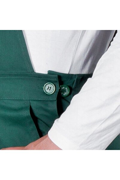 Reis Pantaloni de protecție SOZ170x96, tip salopetă Oliwier, verzi.