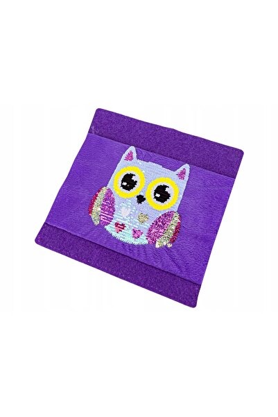 ChRLD Kit creativ, Broderie, Pernă de pluș pentru cusut DIY JASIEK cu paiete