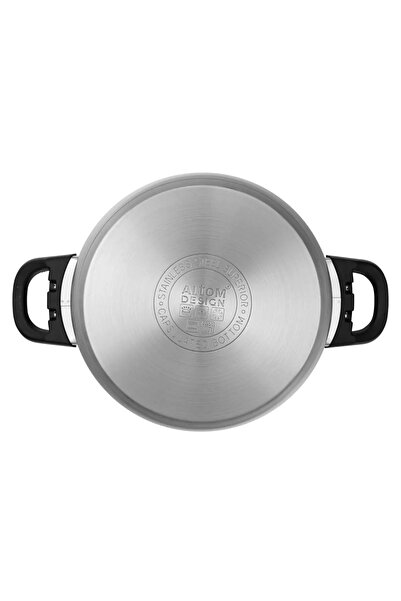 ALTOM DESIGN Set de oale din oțel, pentru inducție și gaz, Emilio 6 piese.