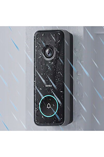 NO BRAND Aosu 5MP Super HD Interfon video IP WiFi, Baterie de 180 de zile, So...