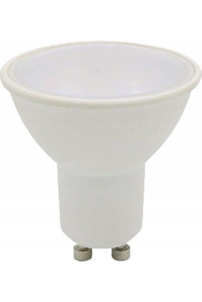 NO BRAND 10x bec LED GU10, echivalent halogen 5W (45W), 450lm, 4000K, fără pâ...