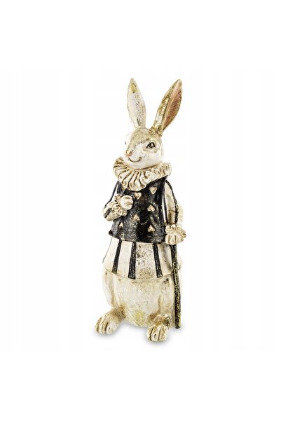 NO BRAND Figurină Iepure Pierrot, Decorațiune, Cadou, Alice în Țara Minunilor