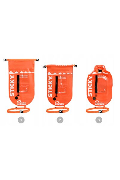 NO BRAND Geamandură gonflabilă pentru înot, sac etanș, Majestic Sport