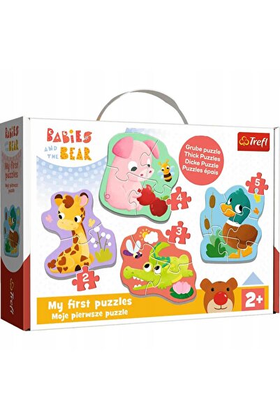 Trefl PUZZLE BEBELUȘI: PĂZĂNȚI PĂZĂNȚI, primul puzzle pentru copii mici de pe...