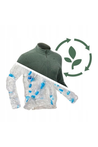 NO BRAND Quechua MH120 Fleece polar turistic pentru bărbați