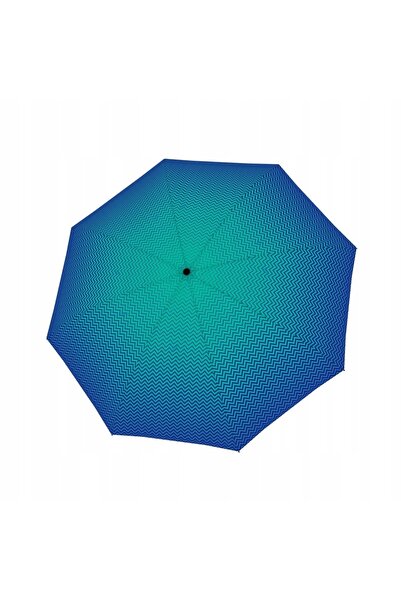 NO BRAND Umbrelă automată Doppler, pliabilă, cu husă multicoloră