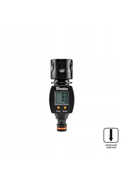 NO BRAND BLACK LINE contor electronic de debit de apă - racord rapid + racord...