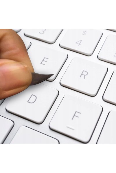 NO BRAND Autocolante pentru tastatură laptop PC Ucraina, litere cirilice, set...