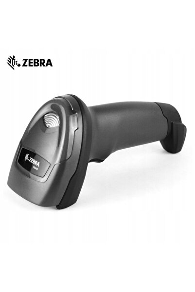 Zebra Scanner de coduri de bare 1D/2D cu LED, portabil, DS4608-SR, negru