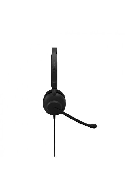 Jabra Evolve 10, stereo, USB-A, piele ecologică, negru