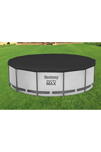 BESTWAY Prelată pentru piscină rotundă cu cadru 366 cm 58037