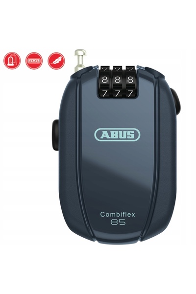 Abus Cablu antifurt Combiflex Break 85 negru