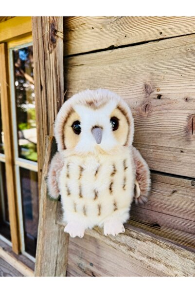 NO BRAND Bufniță de pluș pentru copii 20 cm Teddy Hermann Animal de pluș moal...