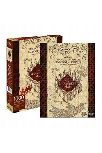 Aquarius Puzzle Harry Potter cu 1000 de piese. Huncwot Map 12254