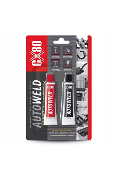 NO BRAND CX 80 AUTO WELD adeziv metalic pentru sudare la rece, bicomponent