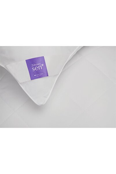 NO BRAND Pernă antialergică 50x70 Hotel 600g matlasată Albă AMZ