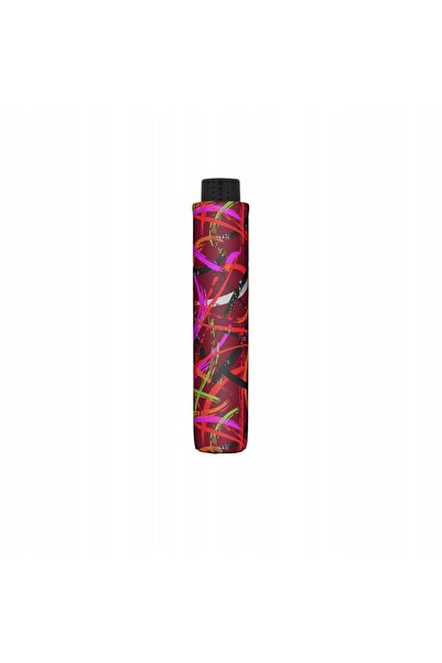 NO BRAND Umbrelă pliabilă Doppler multicoloră ABSTRAKCJA Fiber Havanna