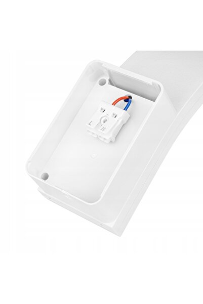 NO BRAND Aplică de perete exterioară LED, lampă de grădină 10W, cu senzor de ...