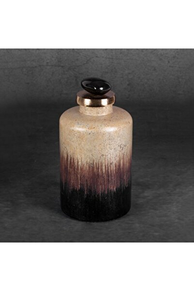 NO BRAND FIGURINĂ DECORATIVĂ DIN STICLĂ GALA (01) 12 X 24 CM BRONZ