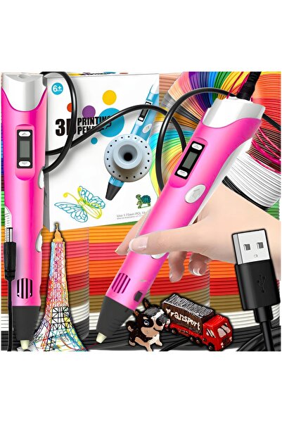 NO BRAND STILOU 3D PENTRU COPII, STILOU 3D MAGIC CA UN IMPRIMANTĂ + 510 METRI...