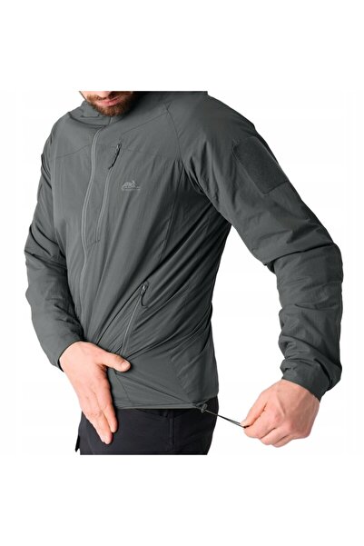 NO BRAND Jachetă softshell Helikon Wolfhound Lite pentru bărbați - Gri Shadow L