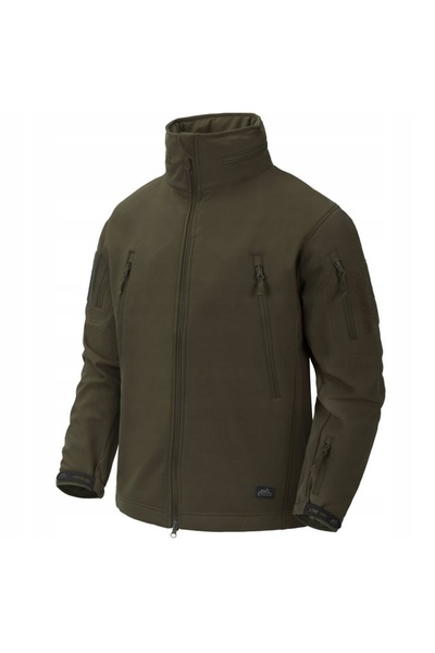 NO BRAND Jachetă softshell Helikon Gunfighter, antivânt, Shark Skin, verde Ta...