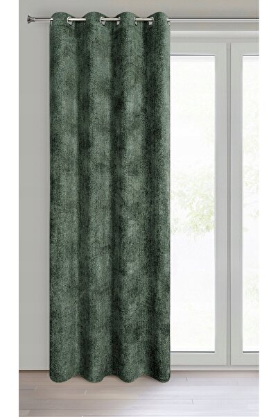 NO BRAND PERDEA GATA CONFECȚIONATĂ ALETA 135 X 250 CM VERDE ÎNCHIS