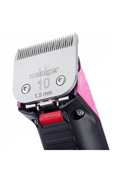 NO BRAND Heiniger Saphir Pink mașină de tuns profesională fără fir cu 2 bater...