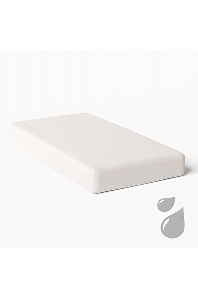 EEVI Cearșaf de pat impermeabil baw 120x60 Ecru