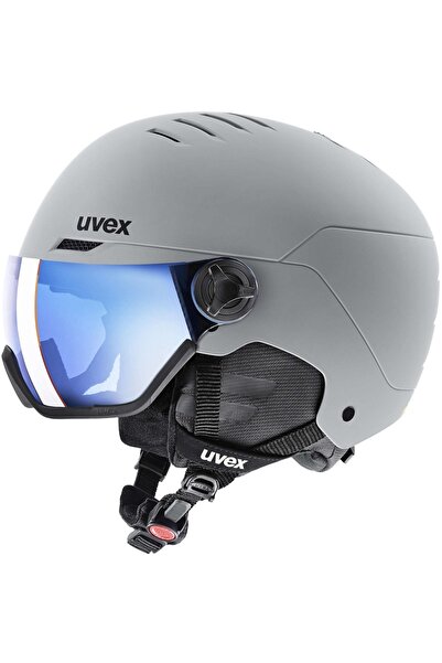 Uvex Cască schi snowboard WANTED VIZOR 54-58cm rhino mat