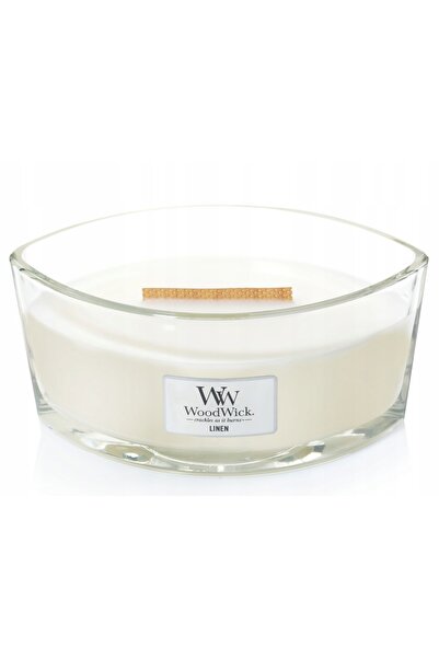 WoodWick Lumânare parfumată 453g Linen