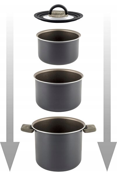 NO BRAND Set de vase Torralta Spacemaster Ø18 cm pentru rulotă sau remorcă Br...