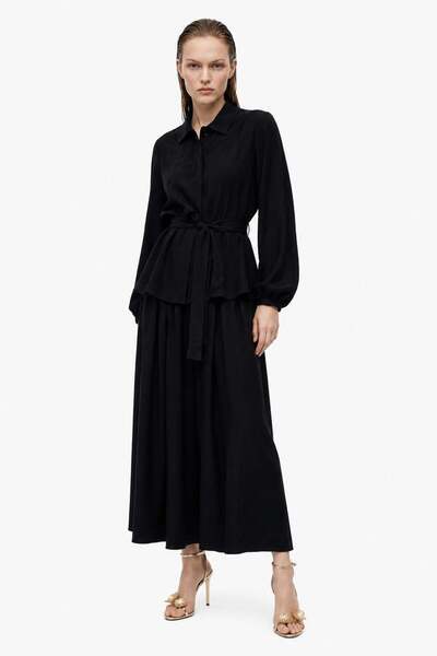 HAKKE Belted Cape Sleeve Hijab Set