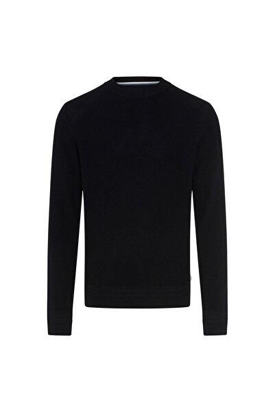 Brax Herren Strickpullover - Roy, Rundhals, Baumwolle-Woll-Mischung, Struktur...