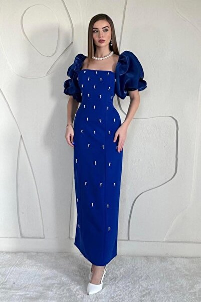 Generic Brand Sax Handle Paneled Dress with Processing Details