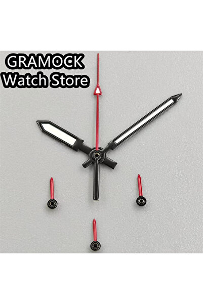 Choice5 2 GRAMOCK Quartz Watch Hands Green Luminous Fit VK63 VK64 Quartz Move...